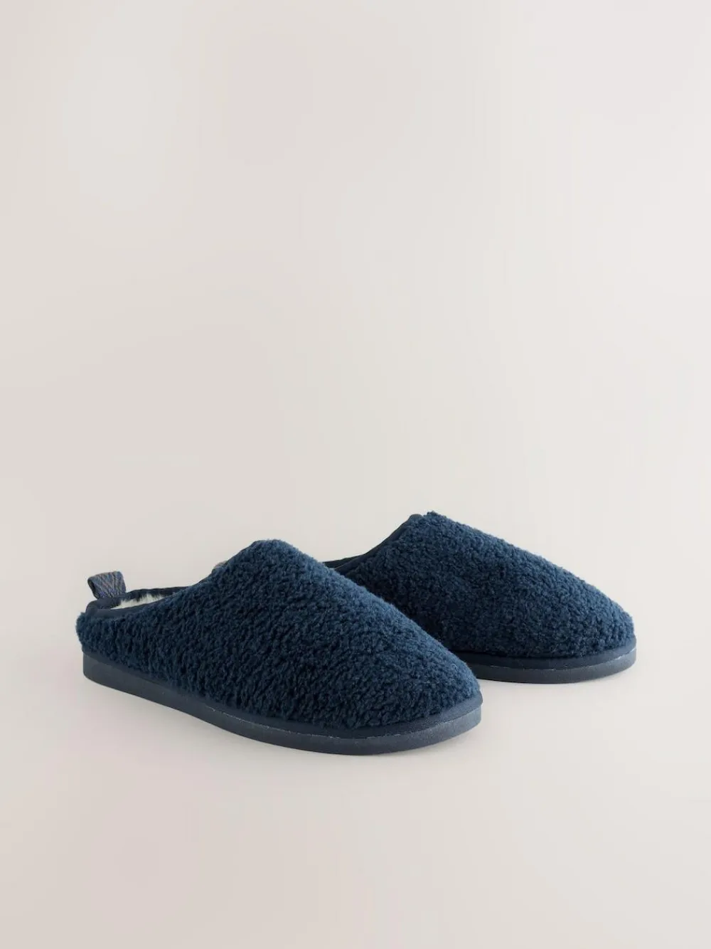 Best Next Borg Mule Slippers Navy