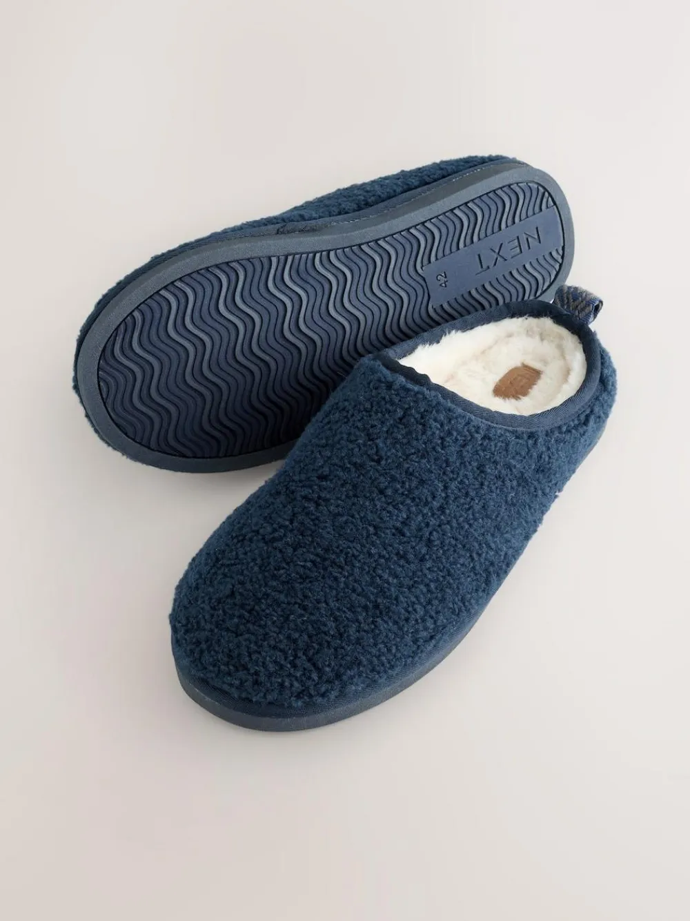 Best Next Borg Mule Slippers Navy