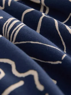 Next Navy Bow Sweat Dress (3mths-7yrs)