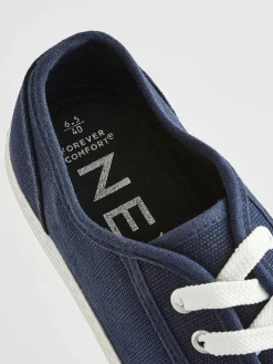 Next Canvas Baseball Trainers^Women Sneakers