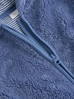 Next Fleece Baby Pramsuit (0mths-2yrs) Navy