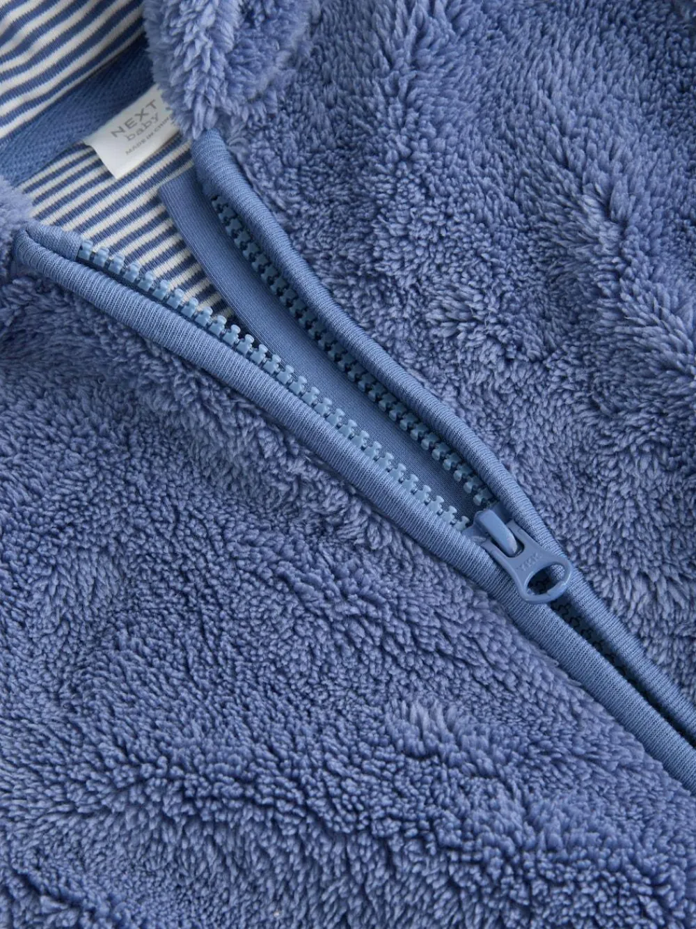 Next Fleece Baby Pramsuit (0mths-2yrs) Navy