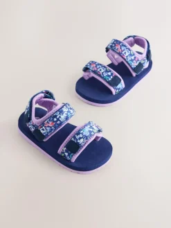 Hot Next Trekker Sandals Navy Floral