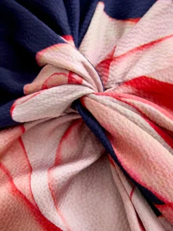 Next Twist Front Long Sleeve Satin Maxi Dress^Women Occasion Dresses|Maxi Dresses