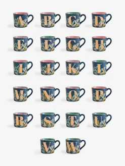 Next Navy Hummingbird Alphabet Mug^ Mugs & Cups