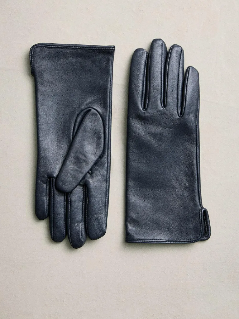 Next Navy Leather Gloves^Women Hats, Gloves & Scarves|Hats, Gloves & Scarves