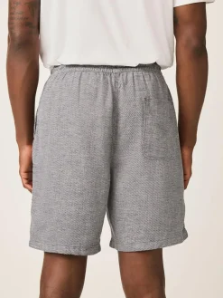 Next Linen Blend Elasticated Waist Shorts^ Shorts