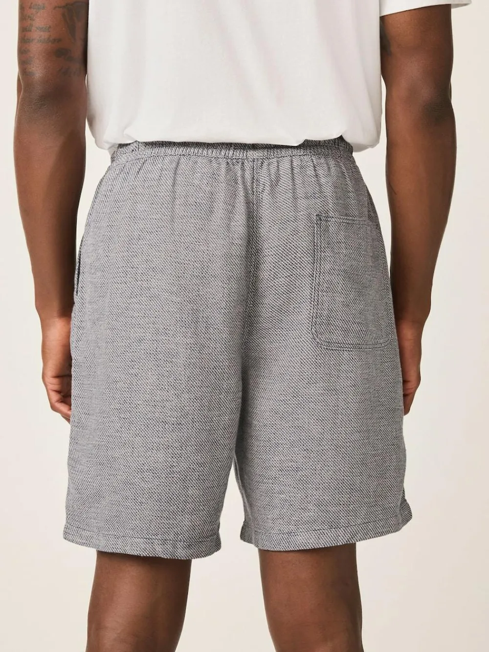 Next Linen Blend Elasticated Waist Shorts^ Shorts