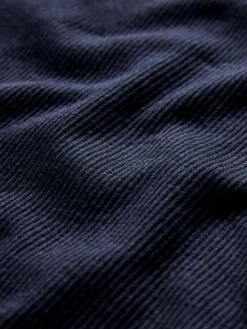 Clearance Next Long Sleeve Ribbed Roll Neck Top Navy