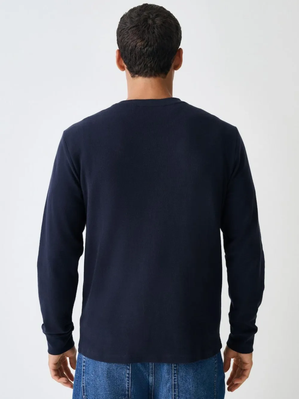 Next Micro Waffle Long Sleeve T-Shirt^ Tops & T-Shirts