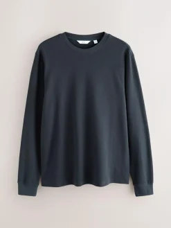 Next Micro Waffle Long Sleeve T-Shirt^ Tops & T-Shirts