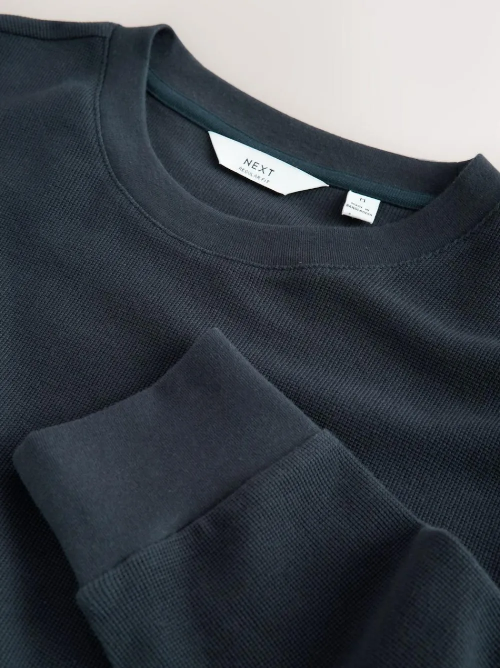 Next Micro Waffle Long Sleeve T-Shirt^ Tops & T-Shirts