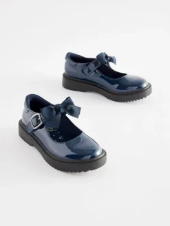 Next Standard Fit (F) Bow Chunky Mary Jane School Shoes^ Shoes