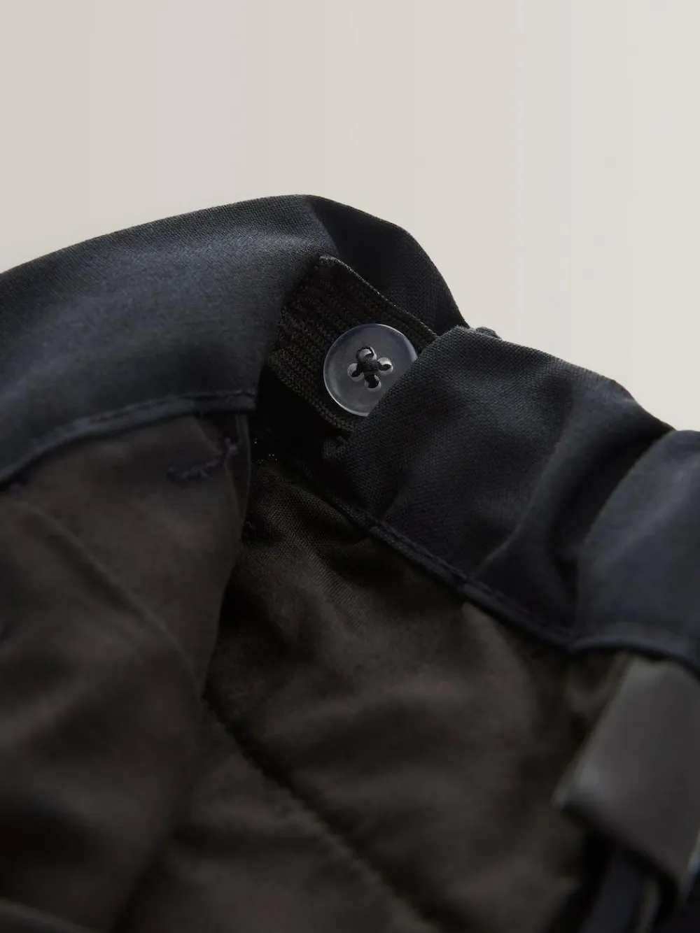 Clearance Next Plus Waist School Formal Stretch Skinny Trousers (3-17yrs) Navy