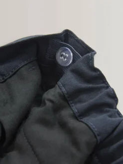 Outlet Next Plus Waist School Pleat Front Trousers (3-17yrs) Navy