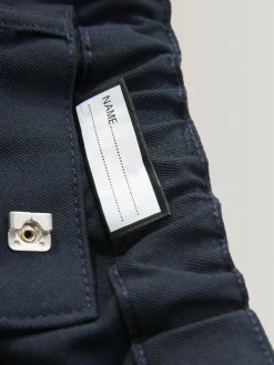 Outlet Next Plus Waist School Pleat Front Trousers (3-17yrs) Navy