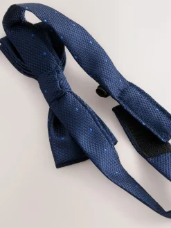 Next Navy Polka Dot Bow Tie (3-16yrs)^BOY Occasionwear