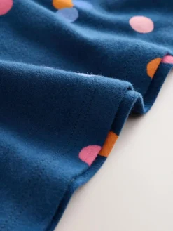 Discount Next Navy Rainbow Spot Long Sleeve Roll Neck Top (3mths-7yrs)