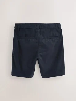 Next Navy Regular Fit Chino Shorts (3-16yrs)