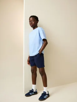 New Next Navy Regular Fit Shorts (3-16yrs)