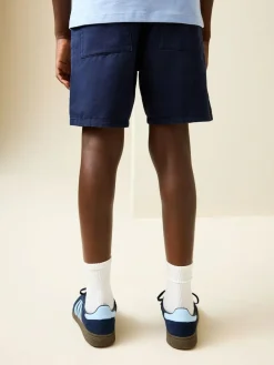 New Next Navy Regular Fit Shorts (3-16yrs)