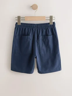 New Next Navy Regular Fit Shorts (3-16yrs)