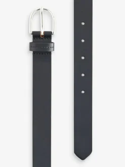 Hot Next Navy Regular Leather Belt