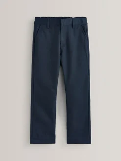 Next Regular Leg Pull On Waist School Trousers 5 Pack (3-17yrs)^BOY Tznius Pants