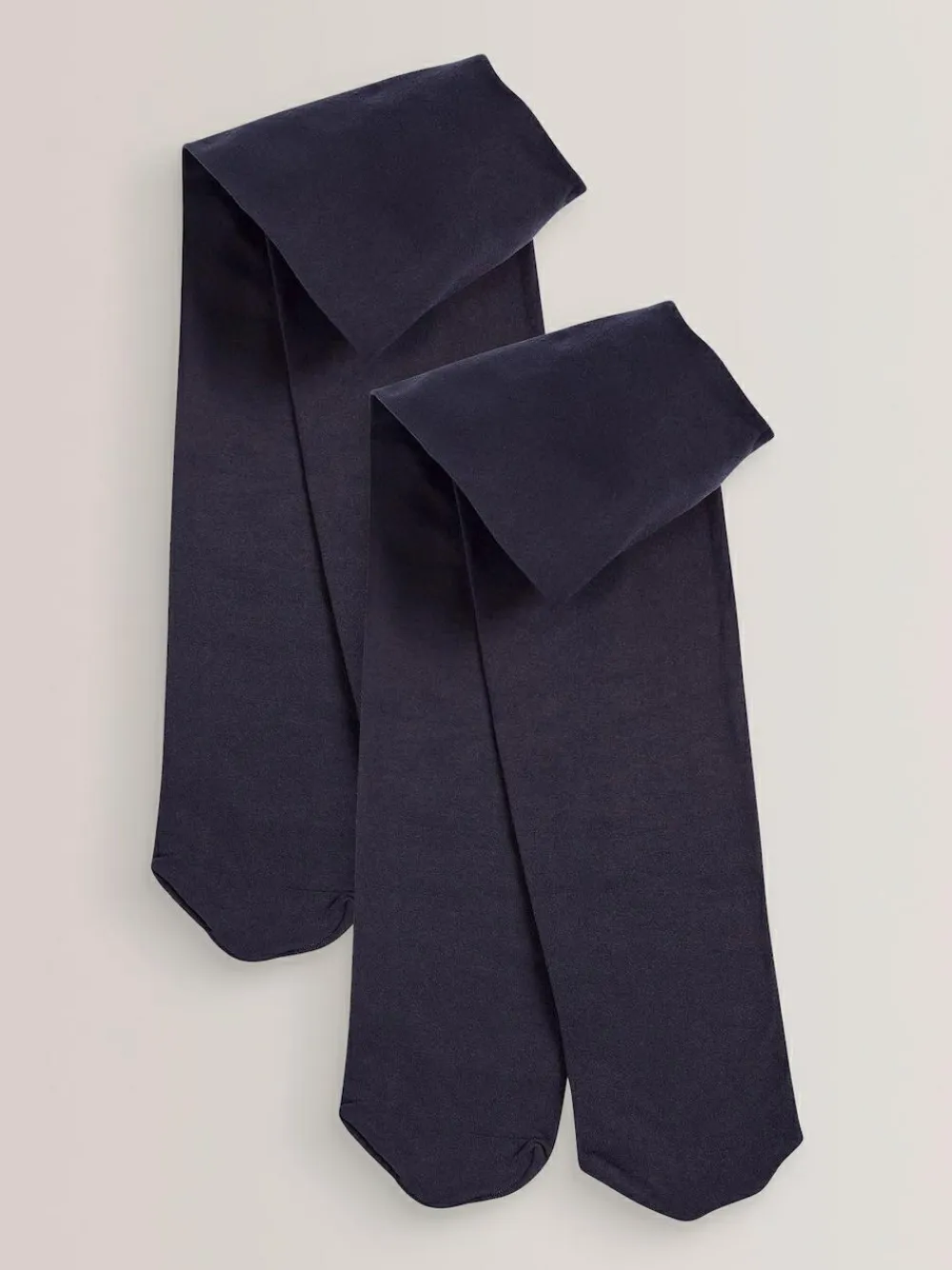 Sale Next Regular Length 2 Pack 40 Denier School Tights Navy