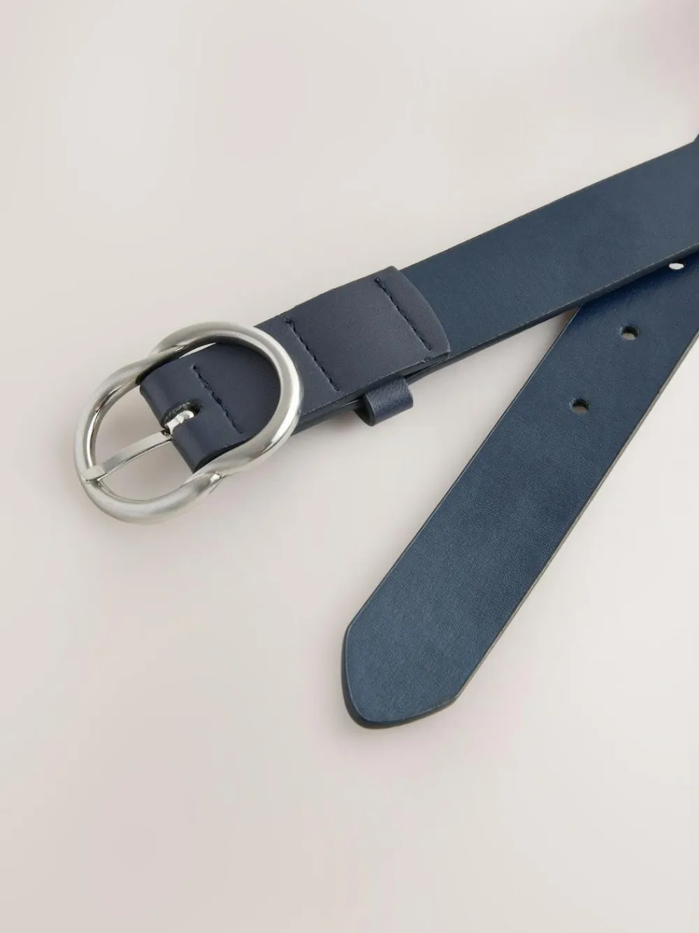 Best Next Navy Regular PU Belt