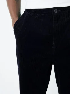 Next Regular Tapered Fit Corduroy Single Pleated Trousers^ Pants & Chinos