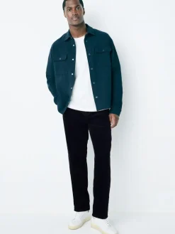 Next Regular Tapered Fit Corduroy Single Pleated Trousers^ Pants & Chinos