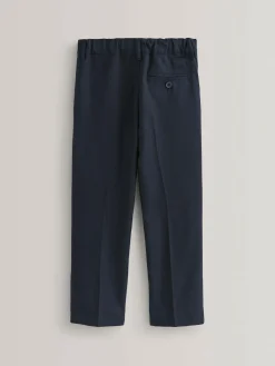 Next Regular Waist School Pleat Front Trousers (3-17yrs)^BOY Pants & Chinos|Tznius Pants