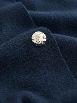 Hot Next Sailor Collar Cardigan Navy