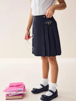 Next Navy School Kilt (3-16yrs)^ Shorts & Skirts