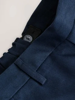 Next School Pull On Waist Straight Trousers (3-17yrs)^BOY Pants & Chinos|Tznius Pants