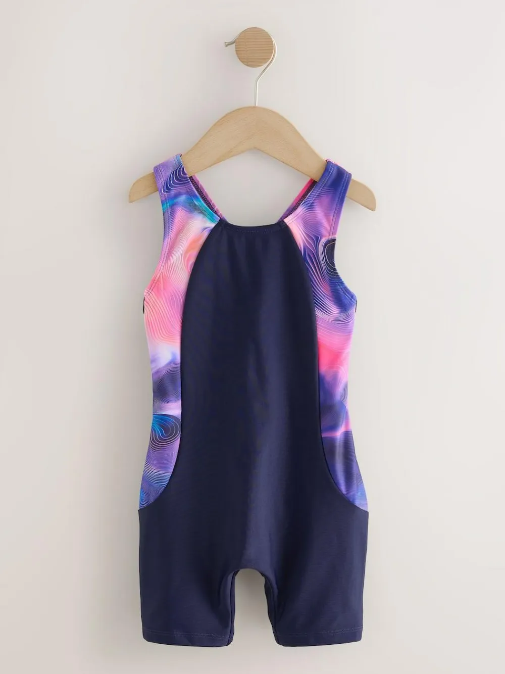 Next Navy Short Performance Swimsuit (3-16yrs)^ Swimwear