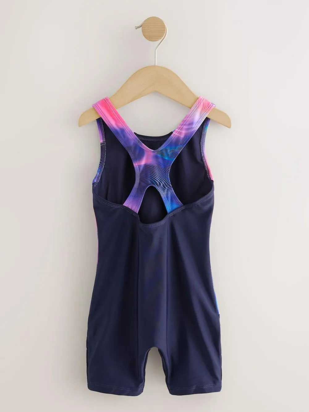 Next Navy Short Performance Swimsuit (3-16yrs)^ Swimwear