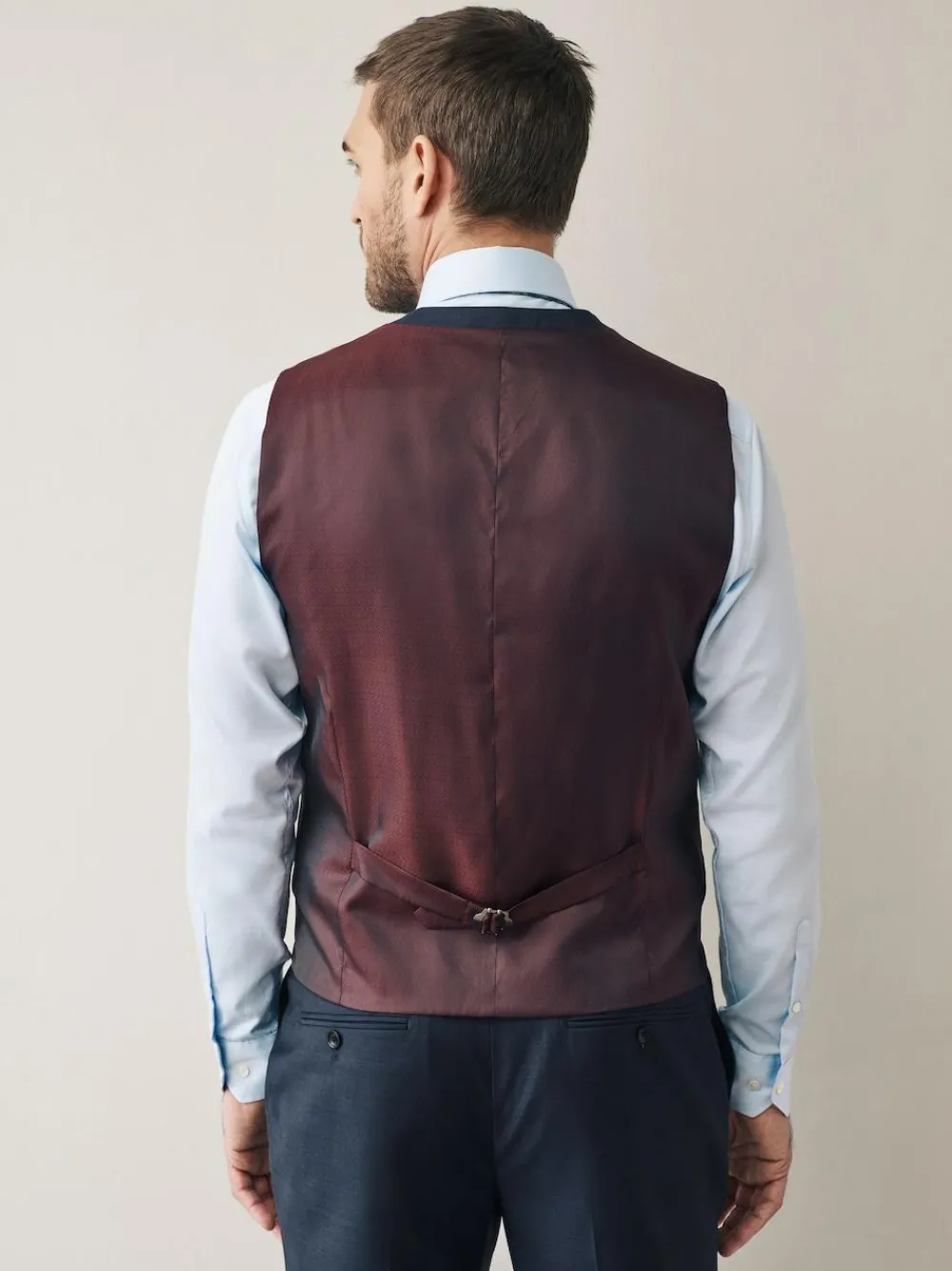 Next Signature Cerutti !00% Italian Wool Suit Waistcoat^ Vests