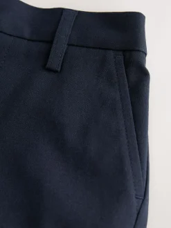 Hot Next Skinny School Formal Stretch Pull On Waist Trousers (3-17yrs) Navy