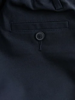 Hot Next Skinny School Formal Stretch Pull On Waist Trousers (3-17yrs) Navy