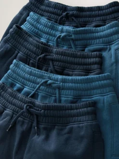 Next Slim Fit Basic Joggers 5 Pack (3-16yrs)^BOY Joggers|Sweat Pants