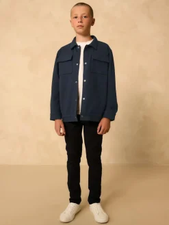 Next Navy Smart Shacket (3-16yrs)