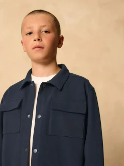 Next Navy Smart Shacket (3-16yrs)