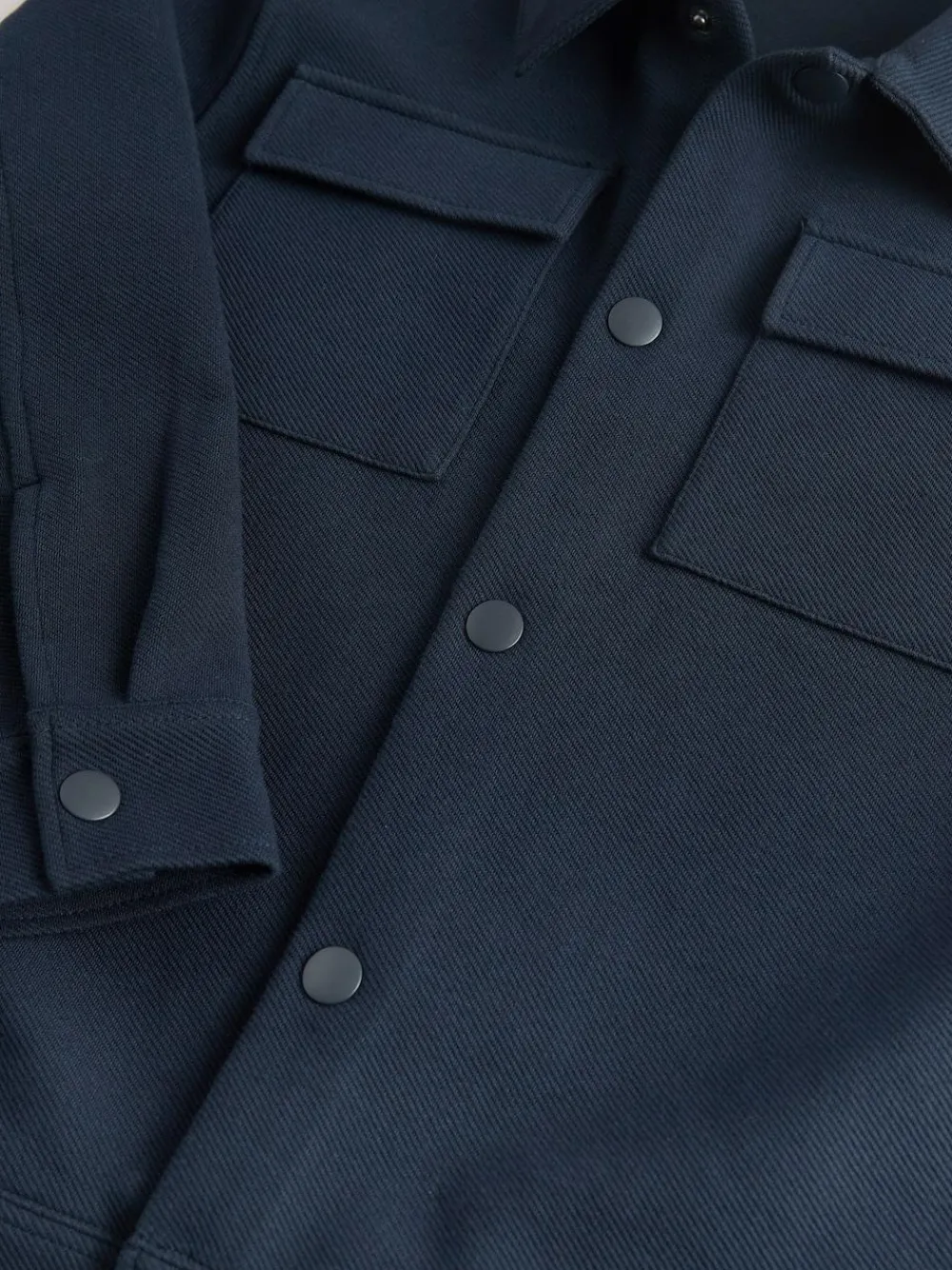 Next Navy Smart Shacket (3-16yrs)