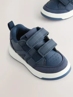Next Standard Fit (F) Touch Fastening Two Strap Trainers^ First Shoes