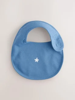 Next Navy Star Baby Bibs 5 Pack^ Bibs|Newborn Accessories