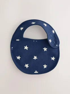 Next Navy Star Baby Bibs 5 Pack^ Bibs|Newborn Accessories