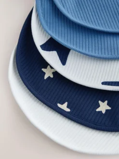 Next Navy Star Baby Bibs 5 Pack^ Bibs|Newborn Accessories