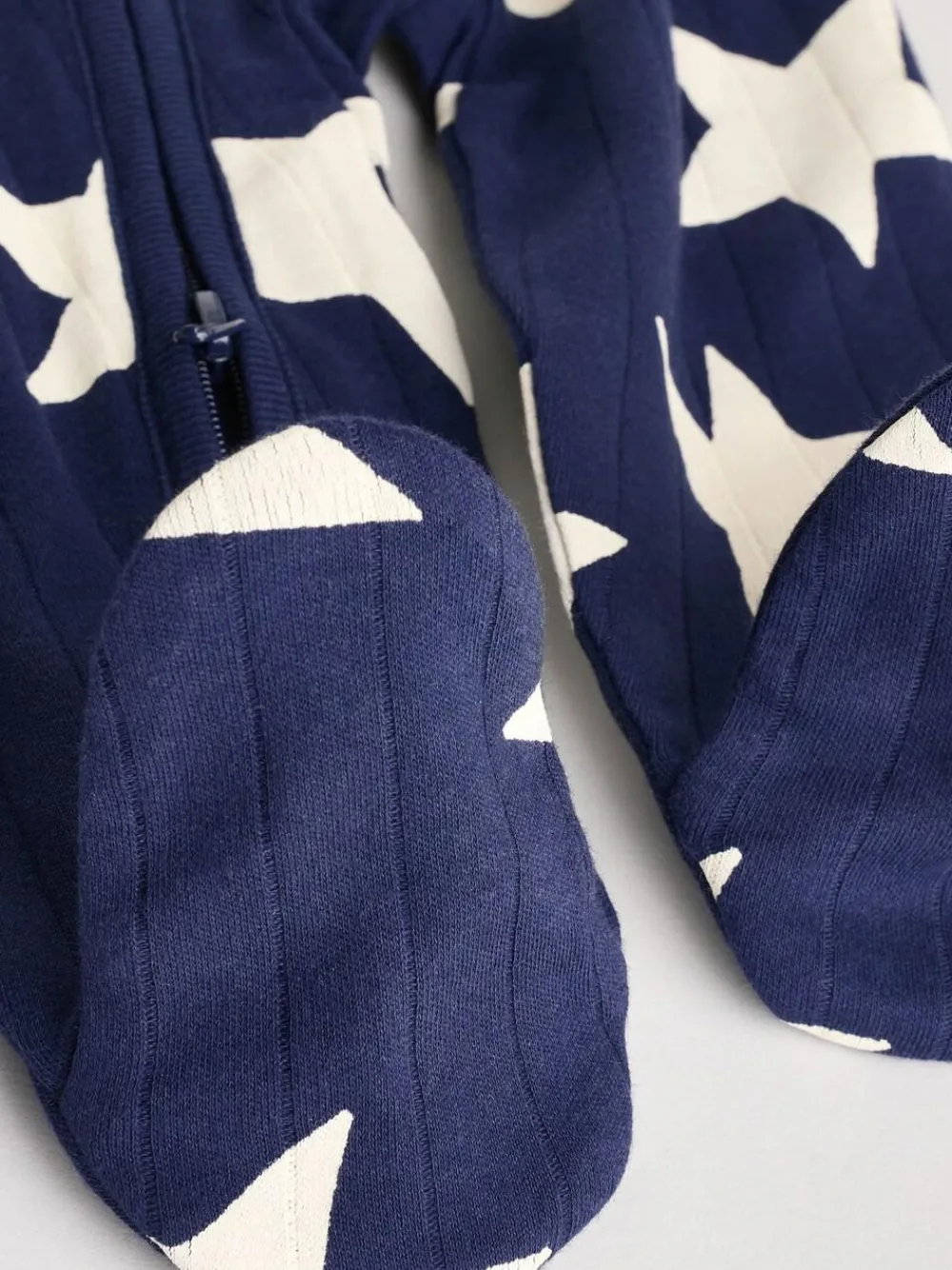 Next Navy Star Sleepsuits 3 Pack (0mths-2yrs)^BOY Nightwear|Nightwear